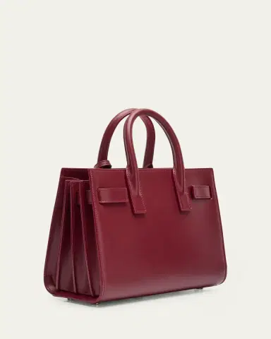 Saint Laurent Sac De Jour Nano Top-Handle Bag in Smooth Leather | Thumbnail 11