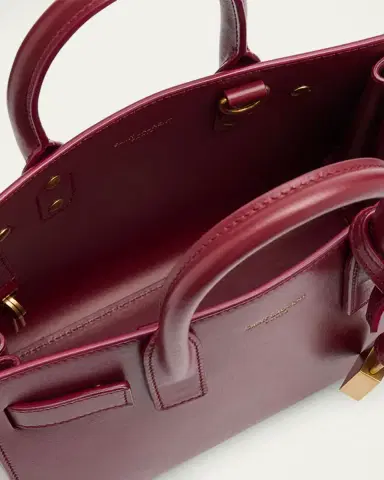 Saint Laurent Sac De Jour Nano Top-Handle Bag in Smooth Leather | Thumbnail 12