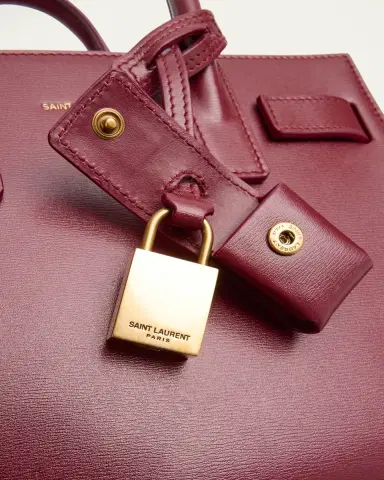 Saint Laurent Sac De Jour Nano Top-Handle Bag in Smooth Leather | Thumbnail 13