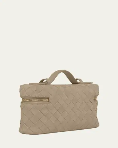 Bottega Veneta Bang Bang Vanity Intrecciato Suede Crossbody Bag | Thumbnail 3 Bottega Veneta Bang Bang Vanity Intrecciato Suede Crossbody Bag | Thumbnail 3