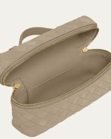 Bottega Veneta Bang Bang Vanity Intrecciato Suede Crossbody Bag | Thumbnail 4 Bottega Veneta Bang Bang Vanity Intrecciato Suede Crossbody Bag | Thumbnail 4
