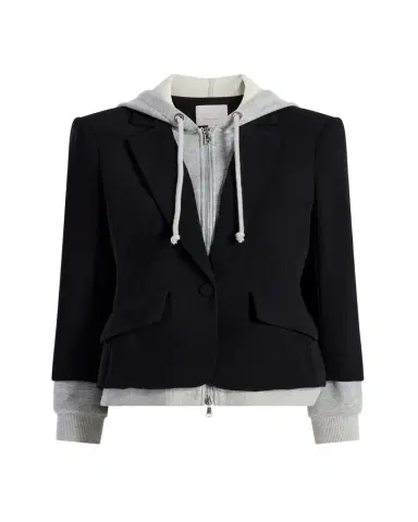 Cinq à Sept Khloe Le Petit Zip-Front Blazer | Thumbnail 1 Cinq à Sept Khloe Le Petit Zip-Front Blazer | Thumbnail 1