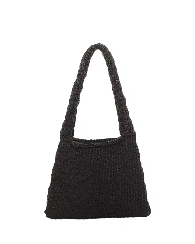 THE ROW Didion Woven Shoulder Bag in Waxed Cotton
