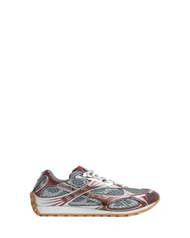 Bottega Veneta Orbit Metallic Net Runner Sneakers