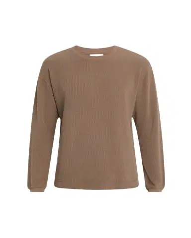Frame Men's Cotton Waffle Textured Long-Sleeve T-Shirt | Thumbnail 1