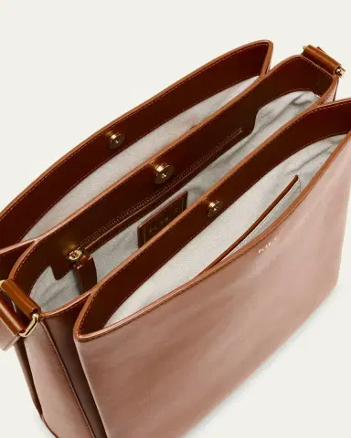 Plan C Folded Tote Bag in Vitello Leather | Thumbnail 3 Plan C Folded Tote Bag in Vitello Leather | Thumbnail 3