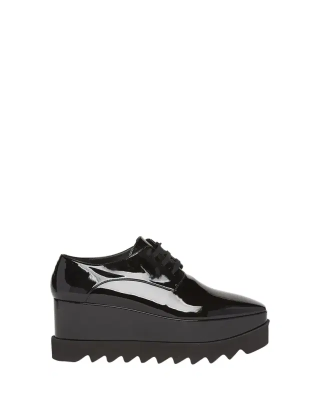 Stella McCartney Elyse Patent Alter Platform Sneaker Loafers