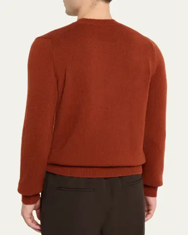 Guest in Residence Men's Cashmere Crewneck Sweater | Thumbnail 3