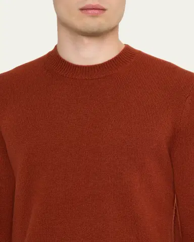 Guest in Residence Men's Cashmere Crewneck Sweater | Thumbnail 5