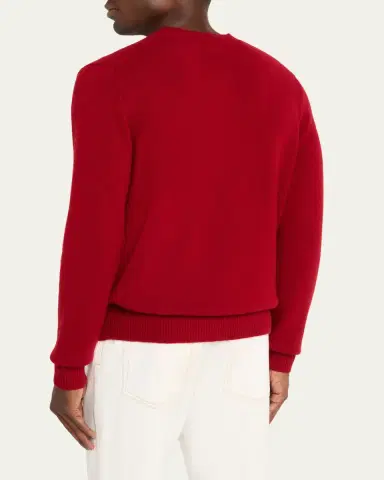 Guest in Residence Men's Cashmere Crewneck Sweater | Thumbnail 7