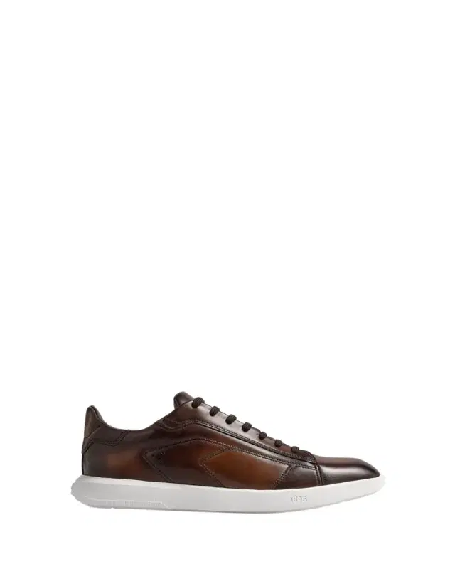 Men's Stellar Leather Low-Top Sneakers
