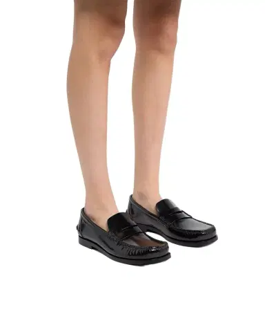 Bottega Veneta Soft Leather Penny Loafers | Thumbnail 1 Bottega Veneta Soft Leather Penny Loafers | Thumbnail 1