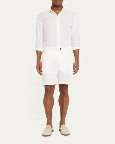 Incotex Men's Chinolino Shorts | Thumbnail 2 Incotex Men's Chinolino Shorts | Thumbnail 2