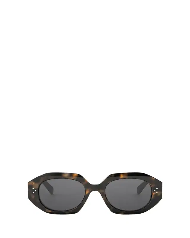 CELINE 3 Dot Geometric Square Sunglasses