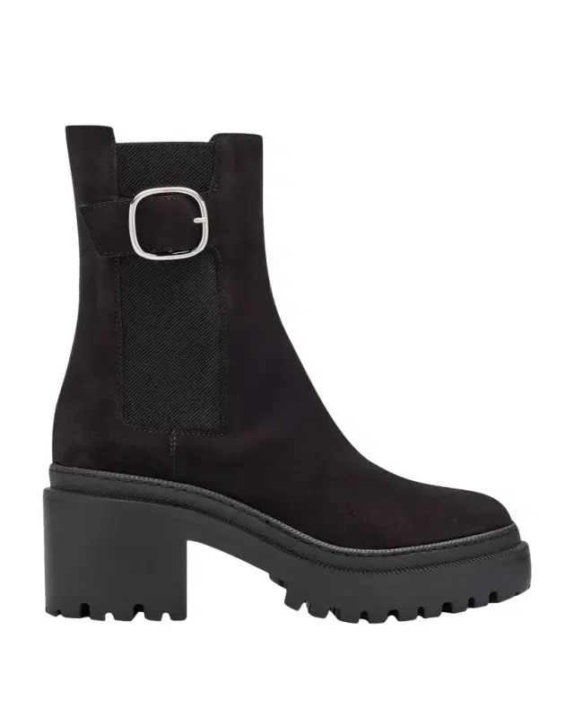 Giuseppe Zanotti Platform Suede Chelsea Boots