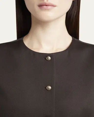 Giorgio Armani Single-Breasted Wool Vest | Thumbnail 5