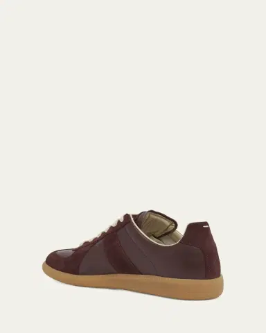 Maison Margiela Replica Suede & Leather Sneakers | Thumbnail 18