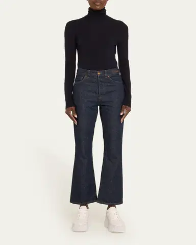Chloé Nama Platform Speckled Mix Leather Sneakers | Thumbnail 3 Chloé Nama Platform Speckled Mix Leather Sneakers | Thumbnail 3