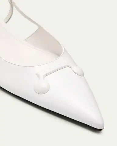 Marni Trunkaroo Leather Pointed-Toe Slingback Flats | Thumbnail 5 Marni Trunkaroo Leather Pointed-Toe Slingback Flats | Thumbnail 5
