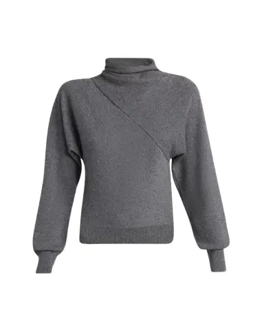 TOM FORD Wrap-Neck Fine Cashmere-Cotton Sweater | Thumbnail 1 TOM FORD Wrap-Neck Fine Cashmere-Cotton Sweater | Thumbnail 1