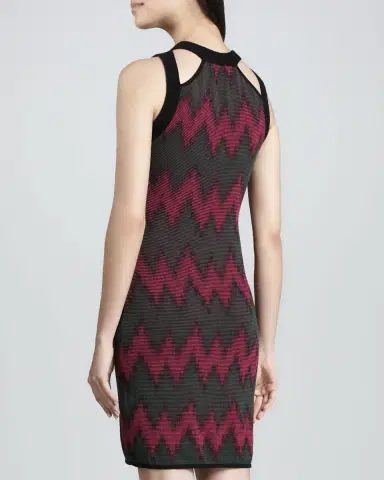 SIMKHAI Montgomery Long-Sleeve Button-Front Midi Dress | Thumbnail 6