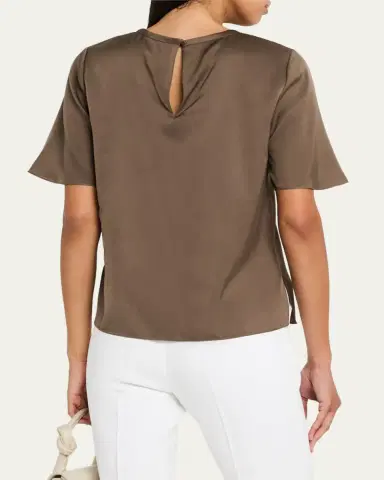 Kobi Halperin Maryl Crewneck Silk Blouse | Thumbnail 11 Kobi Halperin Maryl Crewneck Silk Blouse | Thumbnail 11