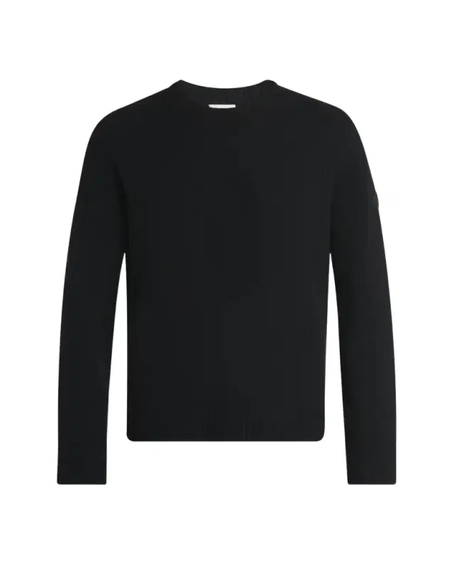 Moncler Men's Wool and Cashmere Crewneck Sweater