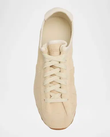 Jacquemus Les Tennis Croc-Embossed Suede Sneakers | Thumbnail 5 Jacquemus Les Tennis Croc-Embossed Suede Sneakers | Thumbnail 5