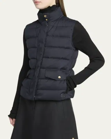 Moncler Besset Down Puffer Vest | Thumbnail 4