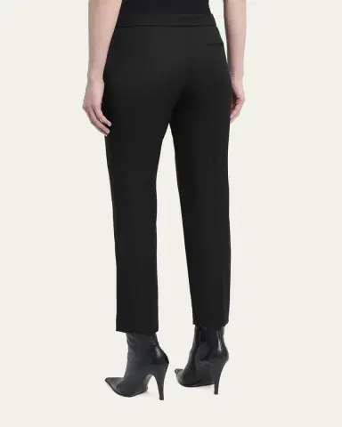 Alexander McQueen Cropped Cigarette Trousers | Thumbnail 3