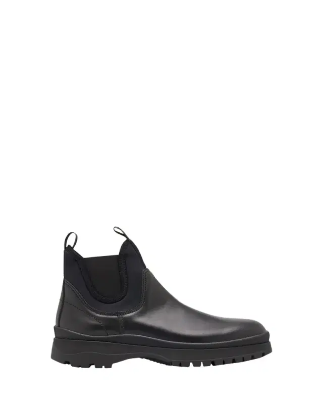 Men's Brixxen Leather and Neoprene Chelsea Boots