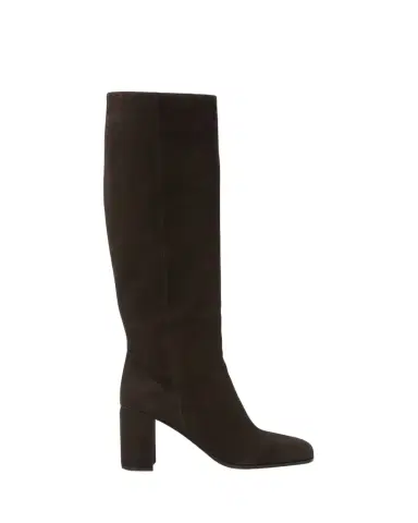Prada Suede Knee-High Boots | Thumbnail 1