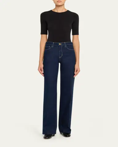 L'Agence Clayton High Rise Wide-Leg Jeans | Thumbnail 2 L'Agence Clayton High Rise Wide-Leg Jeans | Thumbnail 2