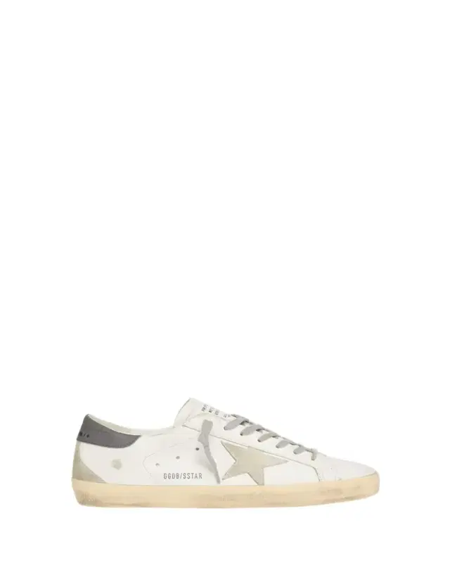 Men's Super-Star Leather and Suede Low-Top Sneakers