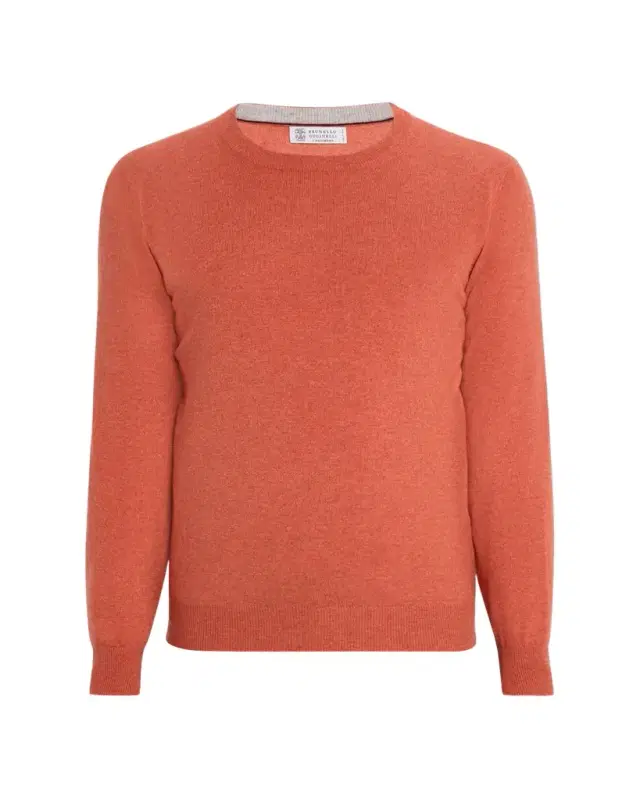 Brunello Cucinelli Men's Cashmere Crewneck Sweater