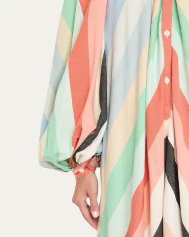 Marrakshi Life The Touareg Dress with Balloon Sleeves | Thumbnail 5