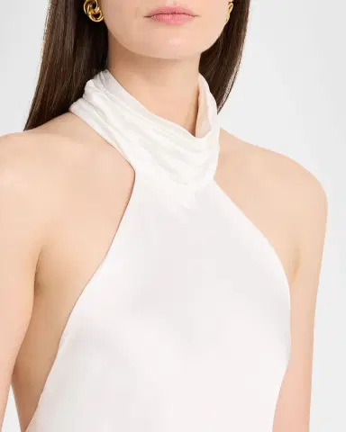 Ramy Brook Tatiana Low-Cut Halter Column Gown | Thumbnail 4 Ramy Brook Tatiana Low-Cut Halter Column Gown | Thumbnail 4