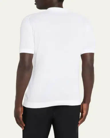 John Smedley Men's Roth Cotton Polo Shirt | Thumbnail 3