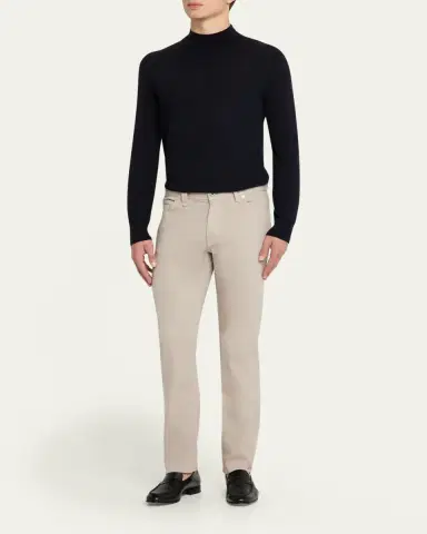 Brioni Men's Cotton Denim Five-Pocket Pants | Thumbnail 6 Brioni Men's Cotton Denim Five-Pocket Pants | Thumbnail 6