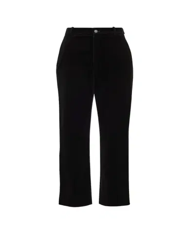 Saint Laurent Velvet Flare Trousers | Thumbnail 1