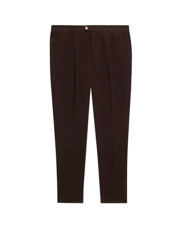 Brunello Cucinelli Men's Micro Corduroy Trousers