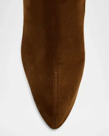 Saint Laurent Nico Platform Suede Booties | Thumbnail 6 Saint Laurent Nico Platform Suede Booties | Thumbnail 6
