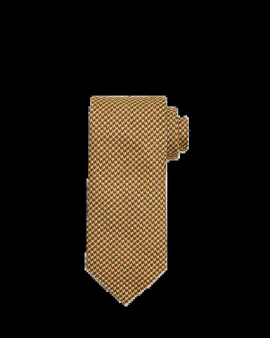 Brioni Men's Geometric Check Silk Tie | Thumbnail 2