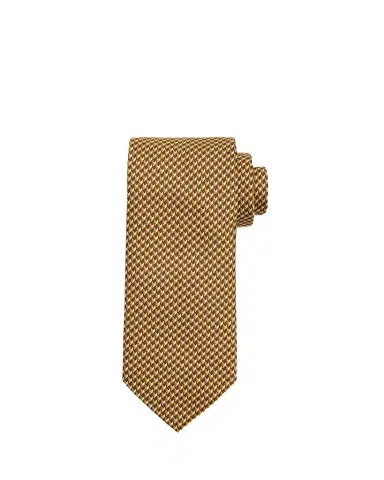 Brioni Men's Geometric Check Silk Tie | Thumbnail 1