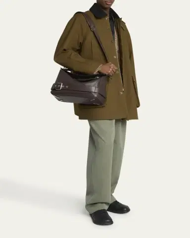 Loewe Men's Large Leather Biker Puzzle Shoulder Bag | Thumbnail 5 Loewe Men's Large Leather Biker Puzzle Shoulder Bag | Thumbnail 5