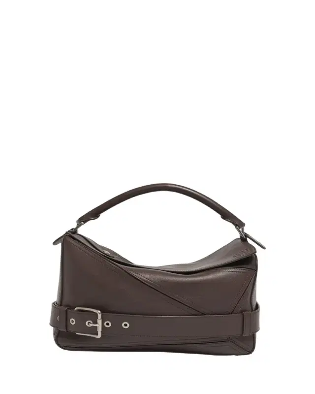 Loewe Men's Large Leather Biker Puzzle Shoulder Bag