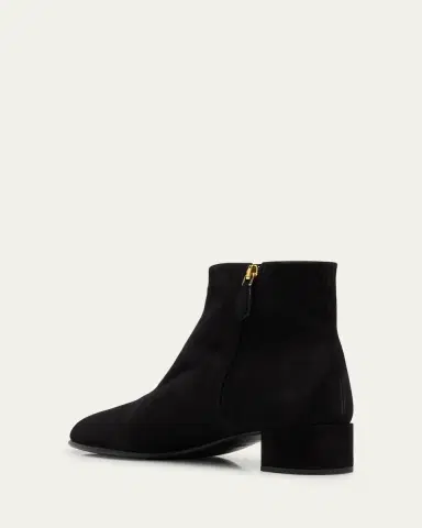 Prada Suede Ankle Booties | Thumbnail 4 Prada Suede Ankle Booties | Thumbnail 4
