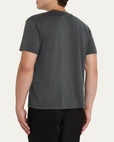 Tom Ford Men's Lyocell-Cotton Crewneck T-Shirt | Thumbnail 3