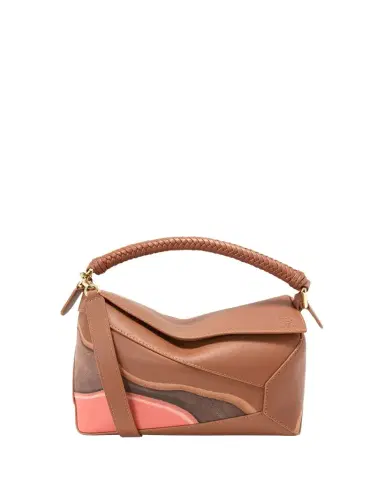 Loewe Puzzle Edge Small Top-Handle Bag in Nappa Leather | Thumbnail 1 Loewe Puzzle Edge Small Top-Handle Bag in Nappa Leather | Thumbnail 1