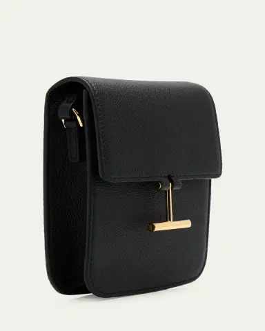Tom Ford Tara Mini Crossbody Bag in Grain Leather | Thumbnail 3
